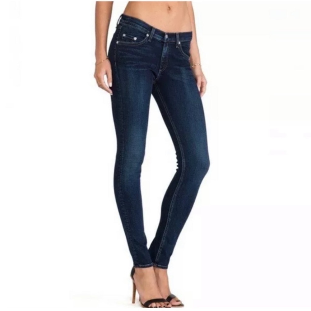 Rag & Bone 10-Inch Skinny Jeans Dark Wash Size 25